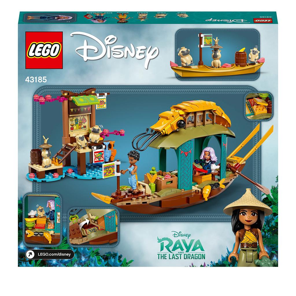 LEGO Disney Princess Raya Ship 43185 Boone's