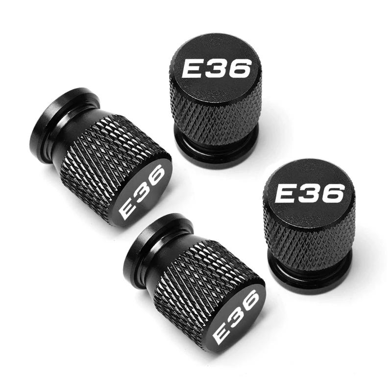 4pcs Car Wheel Tire Valve Caps Tyre Stem Covers Airdust Waterproof For BMW E34 E36 E39 E46 E60 E87 E90 F10