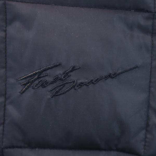 FIRSTDOWN 90s Old Logo embroidery Down jacket M Black series Men's Used