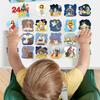 Weihnachtspuzzle für Erwachsene 24 Felder Krippe Jesus Puzzles Puzzle Kalender Religiöse Szene Winterfest Puzzle