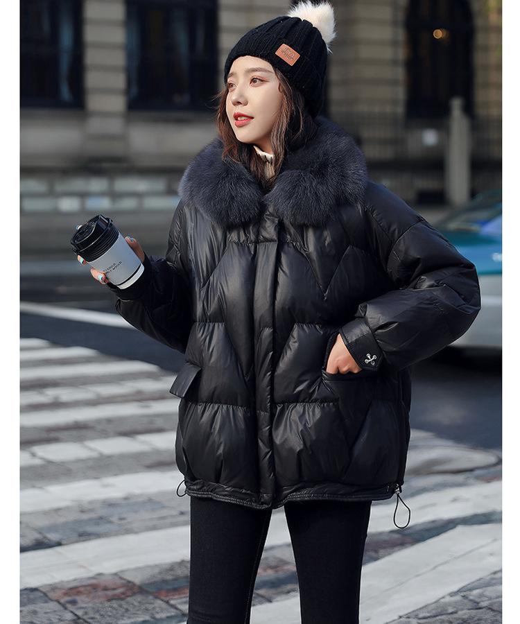 bubble coats with fur