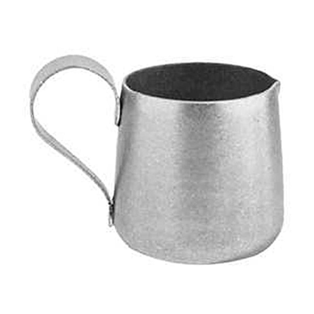 Creamer Pots Small Stainless Steel Condiment Pitcher Leak Proof Spout Storage Solution For Coffee Milk Syrups