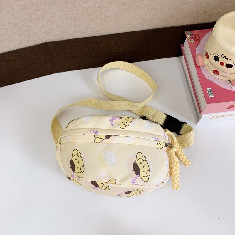 Sac Poitrine Enfant My Melody Extérieur Imperméable en Nylon pour l'École, les Voyages et l'Usage Quotidien