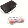 1pc Pill Case 14 Days 56 Compartments Pill Box/Pill Organizer Large Capacity Medicine Storage Case For Home Travel Office