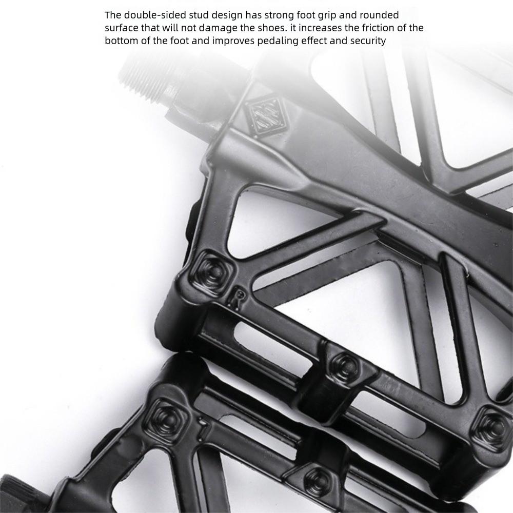 1 Par Pedales de Bicicleta de Montaña de Aleación de Aluminio y Zinc Plataforma de Pedal Ciclismo Accesorios Ciclismo de Carretera