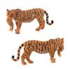 Solid Animal Park Wild Animal Model Simulation Children'S Toy, Forest Tiger Animal Model