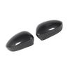 2 Pcs Door Side Rearview Mirror Cover Cap Left Right Wing Mirror Cover Replacement for Fiat 500 2007 To 2020 Carbon