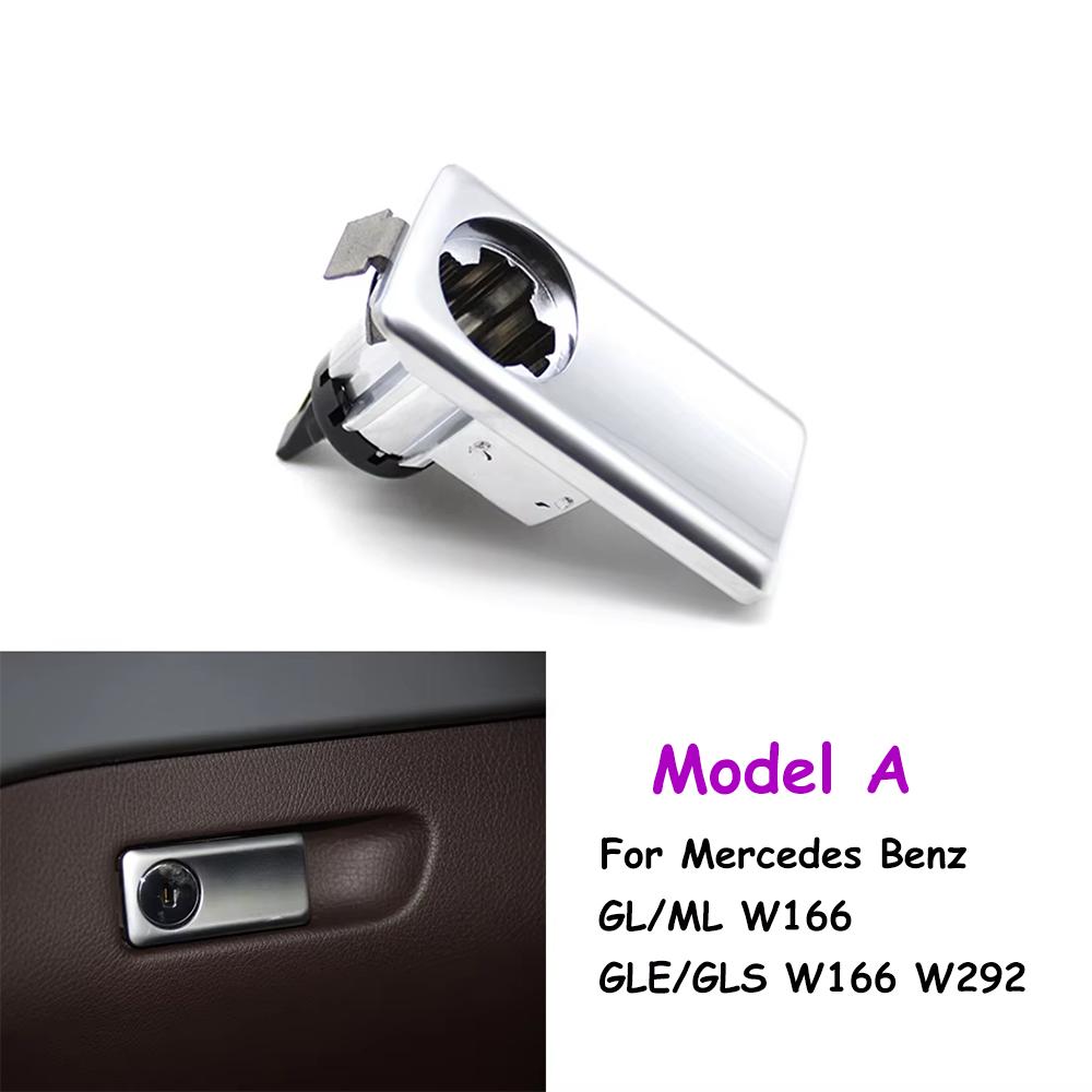 W166 W292 Car Toolbox Handle Lock Latch Cover Puller Glove Compartment Lid Switch Grip Lock For Mercedes BENZ GL ML GLE GLS