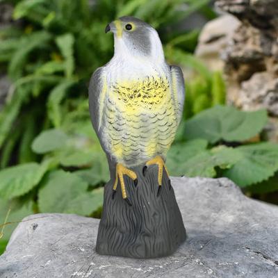 Lockvogel mit Gehörntem Adler, Vogelscheuche, Adlerfigur, Gartenschutz, natürlicher Feind, Schädlingsabwehr, Vogelscheuche für Gärten, Terrassen, Veranden, Balkone