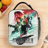 Tifa Lockhart-Final Fantasy 7 Ff7Remake Ffvii Final Lunch Bag Casual Lunch Box For Child Travel Cooler Bag Tote Food Bags