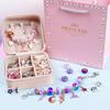 66Pcs Beads Kit For Diy Beaded Necklace Bracelet Jewrlry Making Cartoon Fairy Series Charms Gifts Set