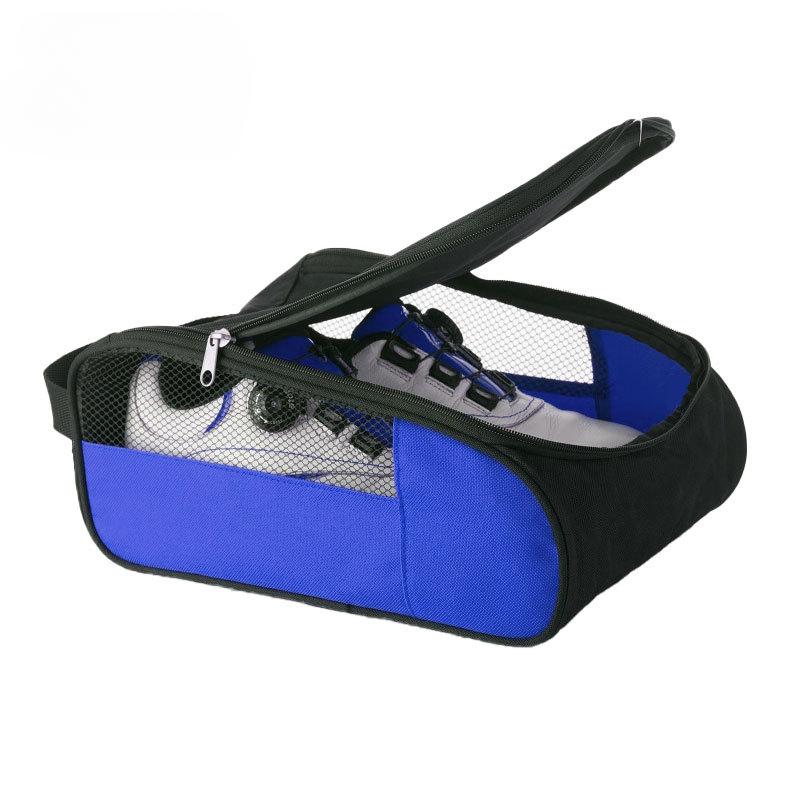 1Pcs Golf Shoes Bag Portable Zipped Sports Bag Shoe Case Breathable Golf Shoe Bag - Zippered Shoe Carrier Bags Case Pocket Pouch