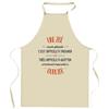 Kitchen Apron - Planetee Zoé - Breton Print - Durable Cotton - Adjustable Ties