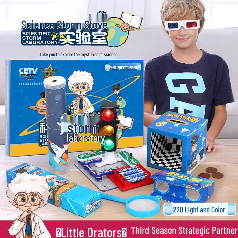 Kid's Electronic Circuit Building Blocks STEM Toy - Models 6688, 9988, 3688