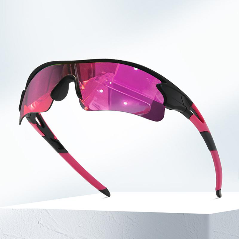 Sport Sunglasses Cycling Glasses +Box For Men Women Tr90 Frame With Hd Lens Anti-Glare For Running Driving Fishing Men