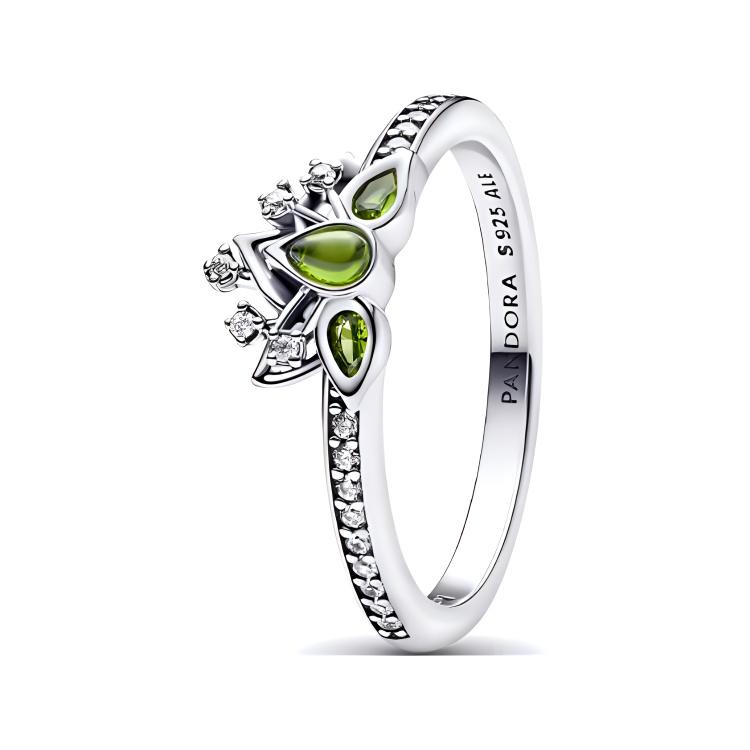 Pandora Princess Crown Water Lily Design 925 Silver Ring Women ring 193653C01 Box,52