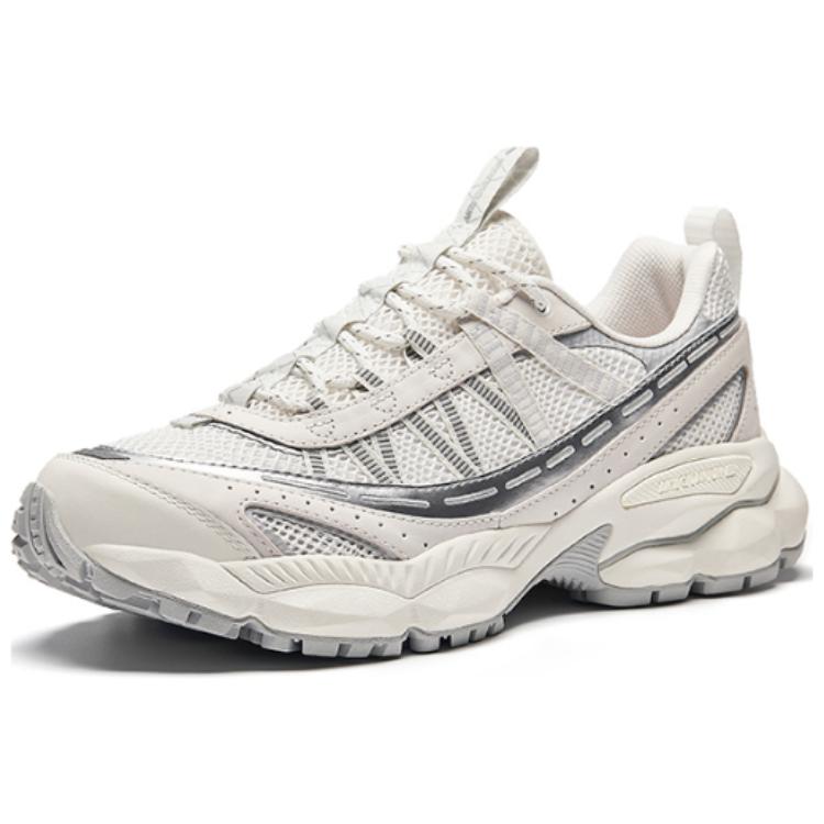 Anta Comfortable Non-Slip Breathable Low-Top Running Shoes Men sneaker White 112428802A-3