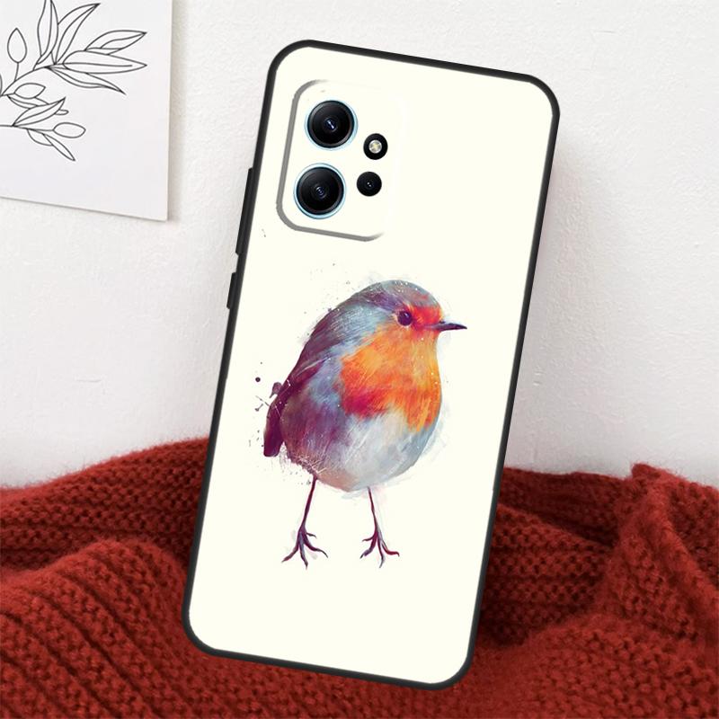 

Robins Bird Case For Xiaomi Redmi Note 14 13 12 11 10 15 Pro Plus Cover For Redmi 15 15C 10C 12C 13C 14C Redmi 12 4G