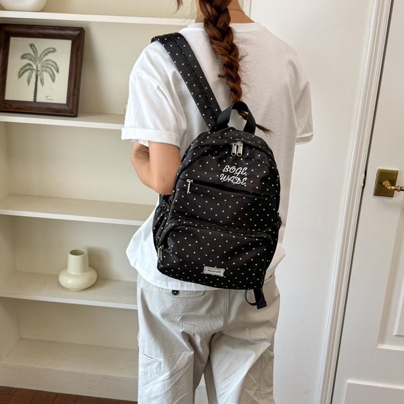 Mochila Escolar Fofa de PU com Bolso Frontal com Zíper Mochila Leve para Meninas Adolescentes Casual Diária para Viagem