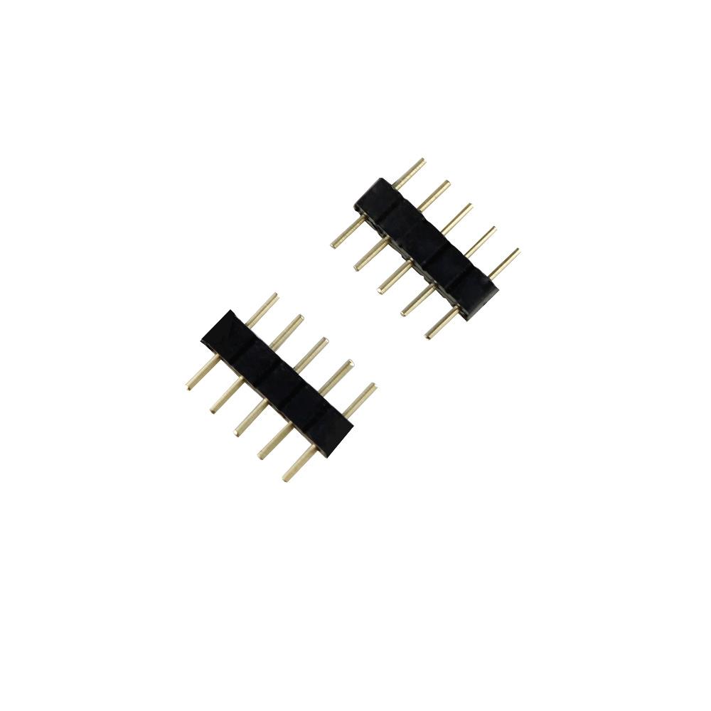 LED Strip Lamp RGB Connector 4Pin Needle LED Adapter RGBW Connector LED Connector Led Strip Light