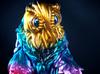 CCP Artistic Monsters Collection Hedorah Adult Psychedelic Color Metallic and Acrylic Figure Ver. PVC, ABS, Pre-painted