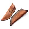 Rindsleder Messerscheide Outdoor Kleines Gerades Messer Set Gürtelschlaufe Jagd Multi Holster Tragescheide Camping Ledermesser Scheide