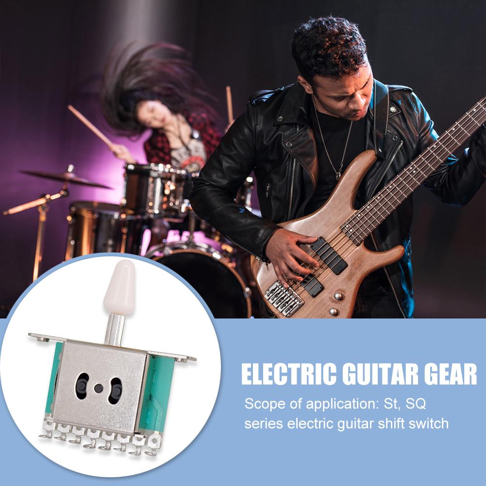 5 Way Pickup Selector Tone Switch for ST SQ Electric Guitars Musical Instrument