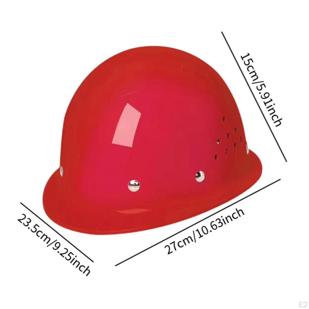 Hard Hat Construction Helmet Adjustable Non Slip Lining Labor Protection Cap for Workers