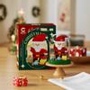 Non-Toxic Santa Claus Building Blocks Small Particles Assembled Educational Leisure Toys Ornaments Snowman Christmas Tree Christmas Gifts