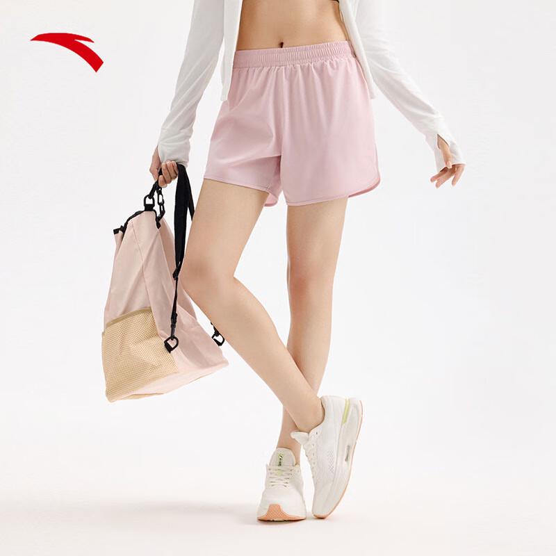 Anta Women s Quick-Dry Anti-Exposure Training Shorts with Liner 165/M