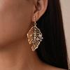 Butterfly Hollow Leaf Earrings, High-end and Unique Earrings