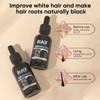 Black Hair Essence Gray Hair Treatment Whitening Hair Serum  
