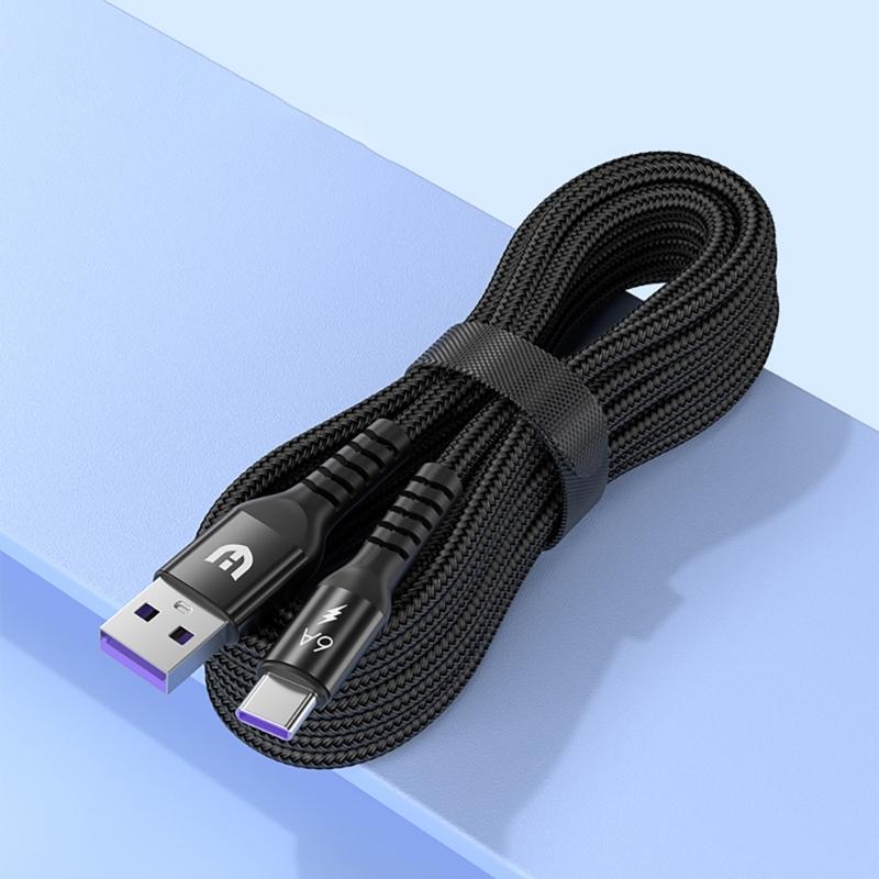 USB to USB C Cable USB to Type C Cable Fast Charging Nylon Braided Data Sync Transfer Cord USB C Charging Cable