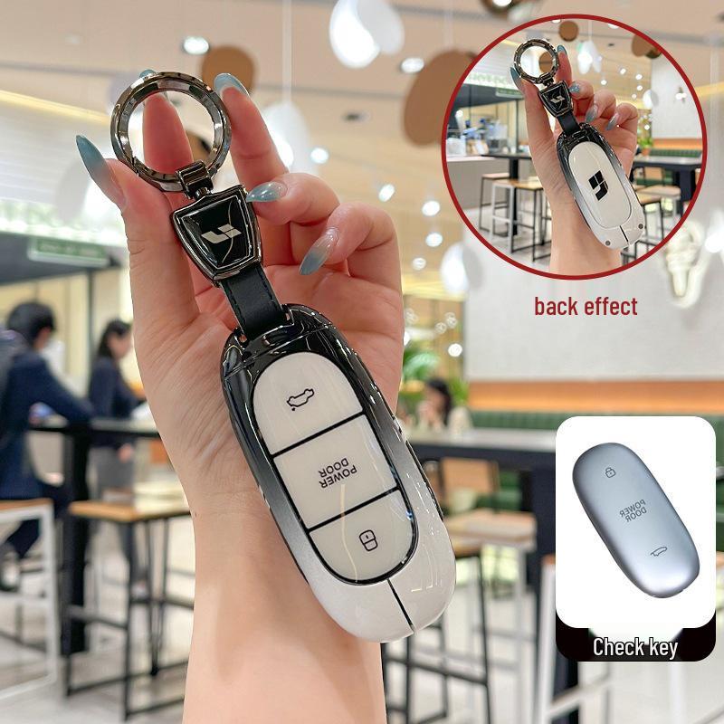 HOOTI Ideal L9-L6 High-End Car Key Metal Protective Case and Buckle