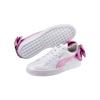 Puma Basket Bow Patent Jr White Orchid Kids Sneakers Grey 367621-02