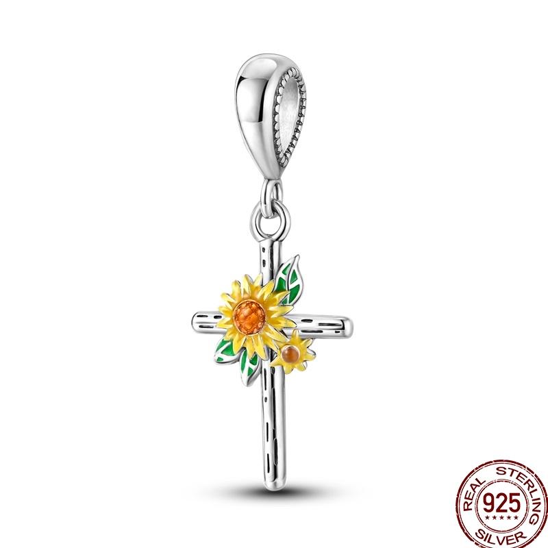 New Copper Autumn Golden Charms Maple Leaf Squirrel Pumpkin Deer Beads Fit 3Mm Original Bracelet Diy Jewelry Gifts