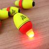 5pcs Foam Float Floats Light Fishing Flotador Electronic Double Optical EVA Fishing Float Fishing Bobber Luminous Fishing Float