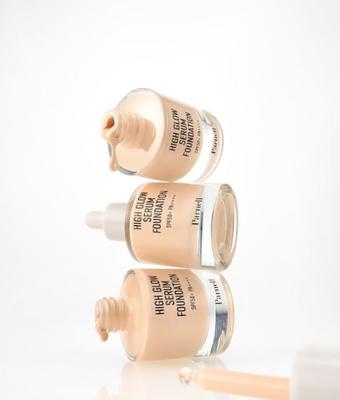 Parnell High Glow Serum Foundation 30ml Sfp50+ Pa++++  2 Colors 