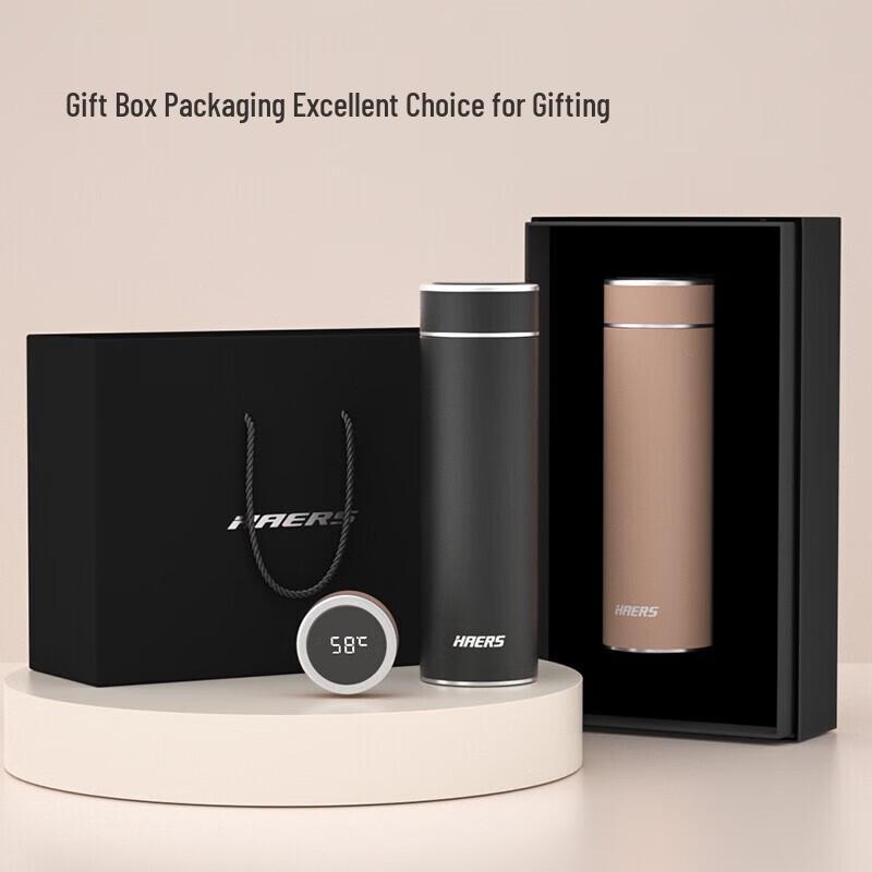 Hares Smart Temperature Display Stainless Steel Thermos Cup