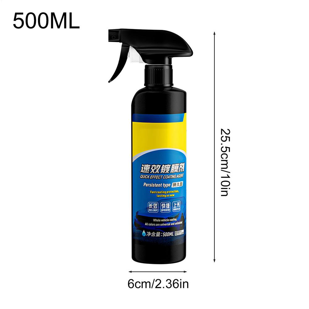 Car Coating Spray Automotive Coating Protectant Auto Paint Polishing Spray For Garage Motorcycle Trucks RVs Sedans Car Detailers