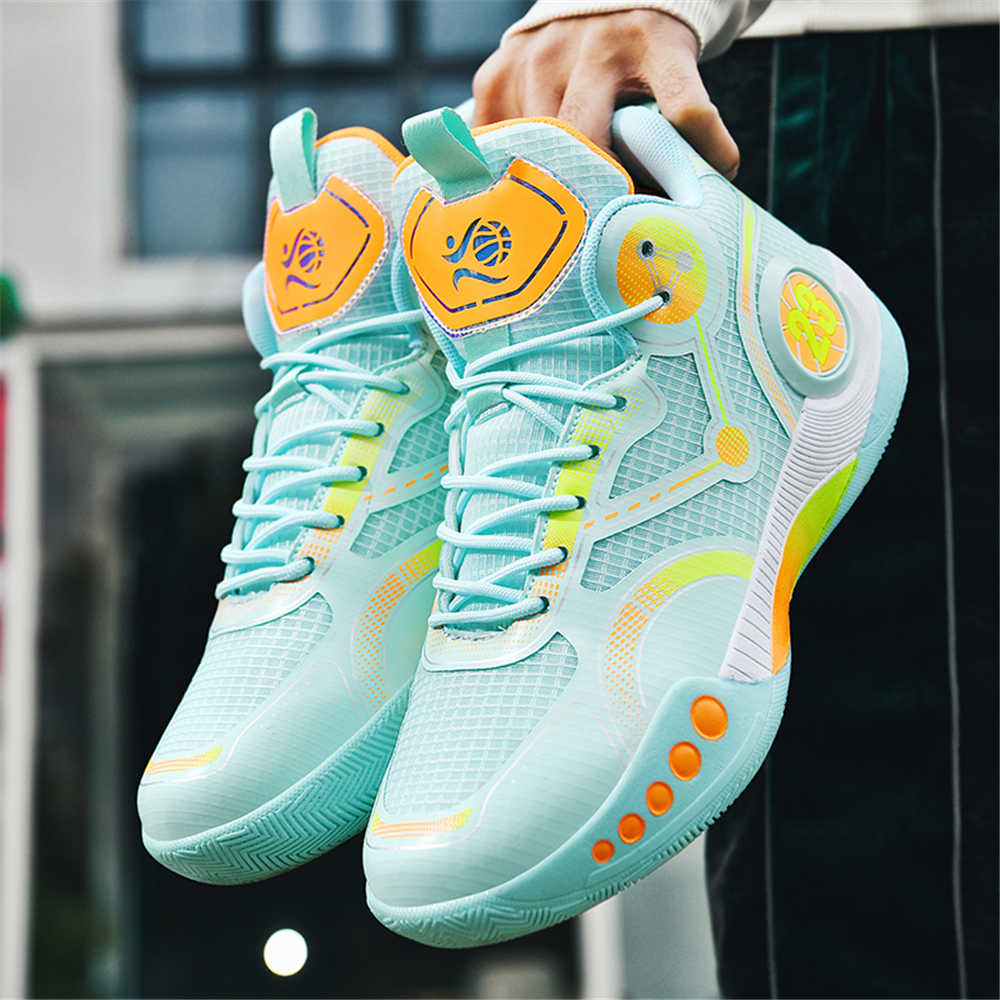 Nonslip Hightops Luxury Mens Sneakers Mens Shoes High Top Rainbow Boots Sport Special Use Foot-wear Fitness Fashion-man