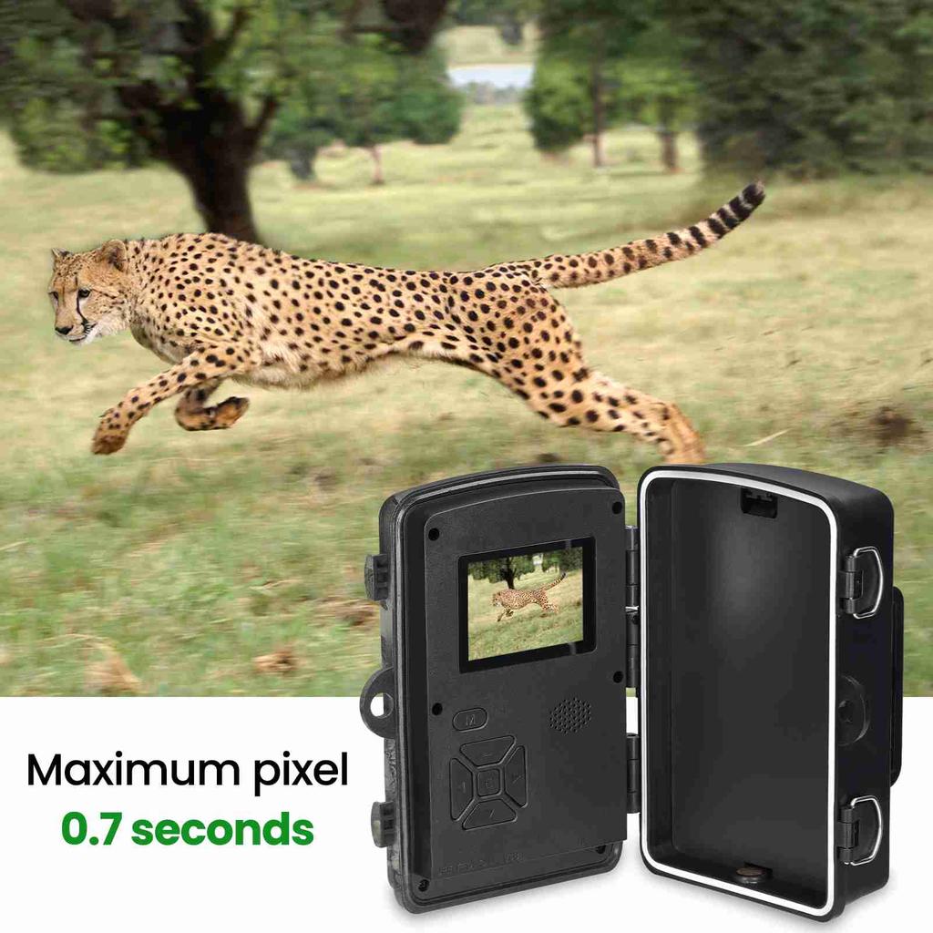 Fotocamera da sentiero 2,0 pollici IP66 Impermeabile 1080P HD Fotocamera da esterno per Supervisione Fattoria Osservazione Campo Esterno