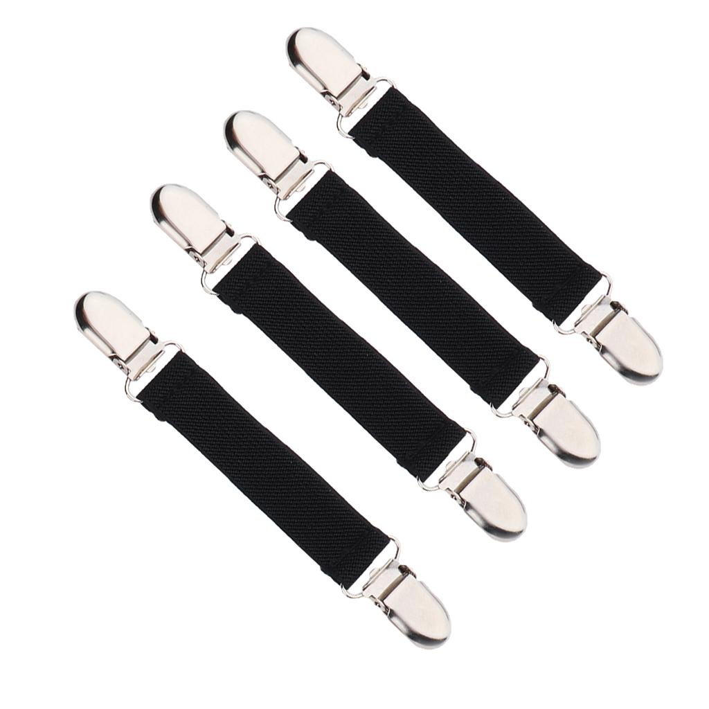 4x Multifunctionele Elastische Handschoen Wanten Clip Trui Sjaal Blouse Sluiting Grip