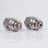 Stainless Steel Low-Pressure Fan-Shaped Air Atomizing Nozzle for Dust Removal and Humidification.