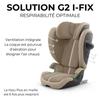 Siège auto Cybex Gold Solution G2 I-FIX 3 à 12 ans - 15 à 50 kg - 100 à 150 cm Fog Grey | light grey