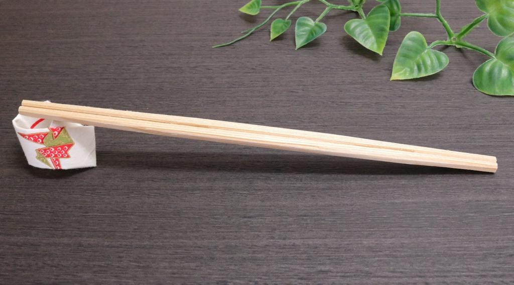 Yoshii Shoji Made in Japan Yoshino Cedar Toshihisa Chopstick Bag Disposable Chopsticks 24cm 100 servings Light Grass Color Kaiseki Restaurant YOS-051