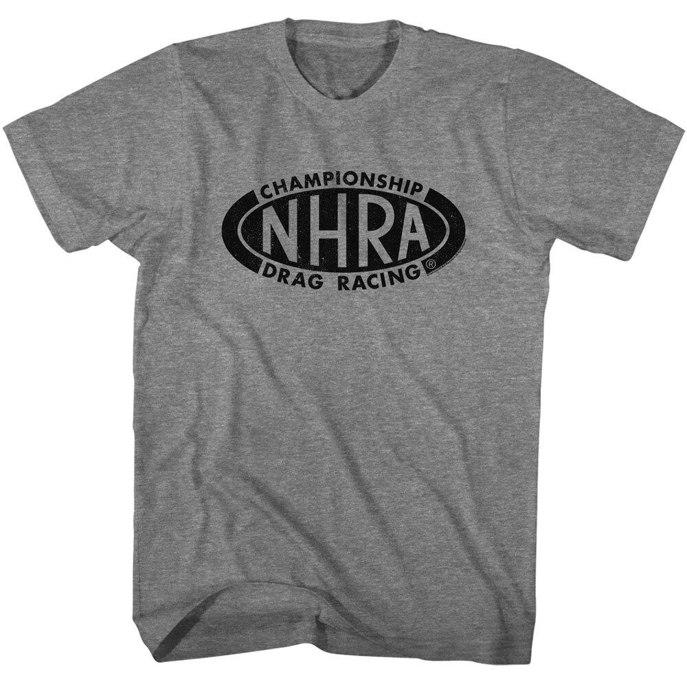 National Hotrod Association NHRA Championship Drag Racing Logo Men T Shirt XXL