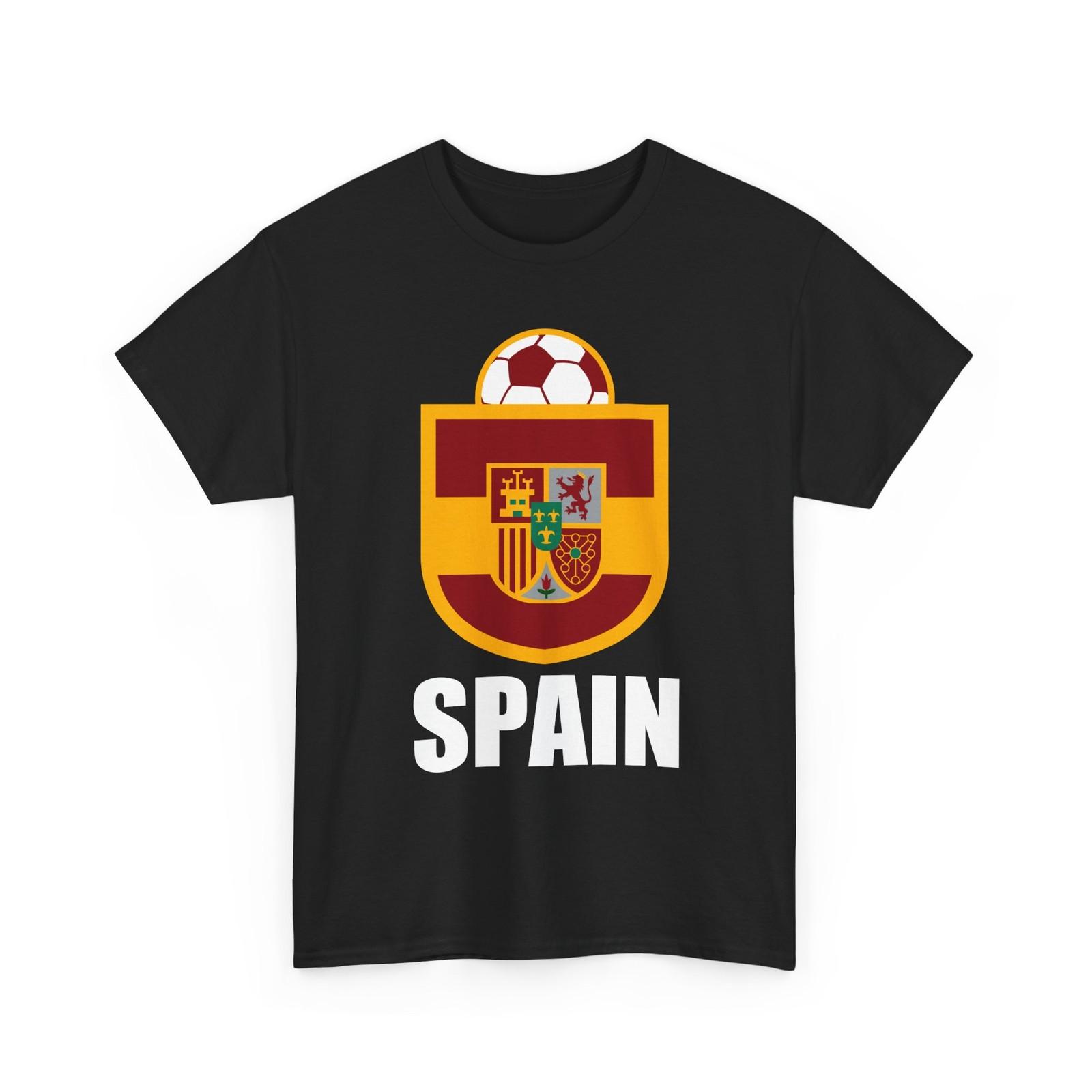 Spain Shirt, Spain Soccer Spanish Soccer Fans Jersey Style T-Shirt S