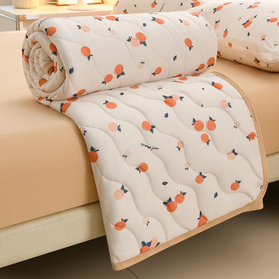Summer Quilted Quilt, New Floral Single And Double Person Soft, Skin-Friendly, Breathable And Comfortable Air Conditioning Quilt