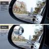 Vehicle Rearview Extension 1 Pair Car Rear View Mirror Blind Spot Helper, 360-degree Adjustable Small Round Convex Novice Driver Parking Aid
